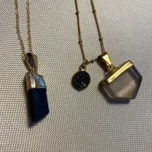 2 Darling charm necklaces.